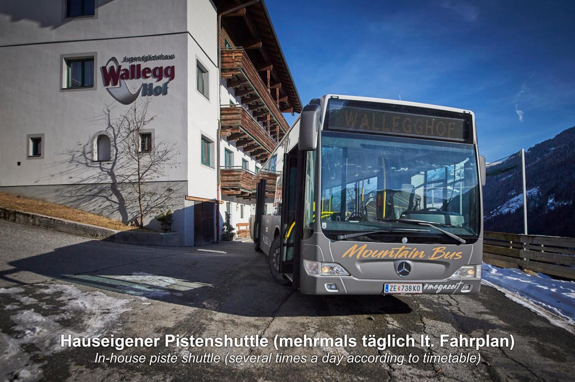 Ski In-Ski Out - Gaestehaeuser Saalbach-Hinterglemm - Wallegghof Christianhof Ngoại thất bức ảnh