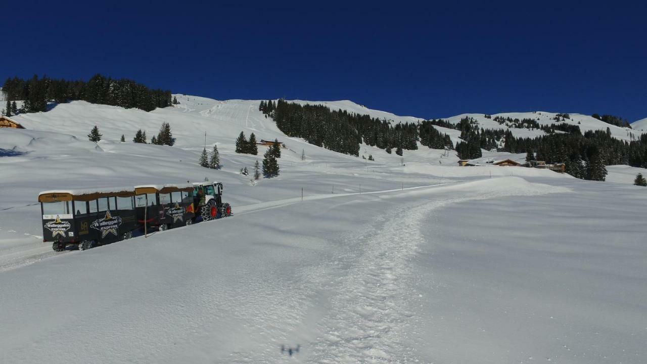 Ski In-Ski Out - Gaestehaeuser Saalbach-Hinterglemm - Wallegghof Christianhof Ngoại thất bức ảnh